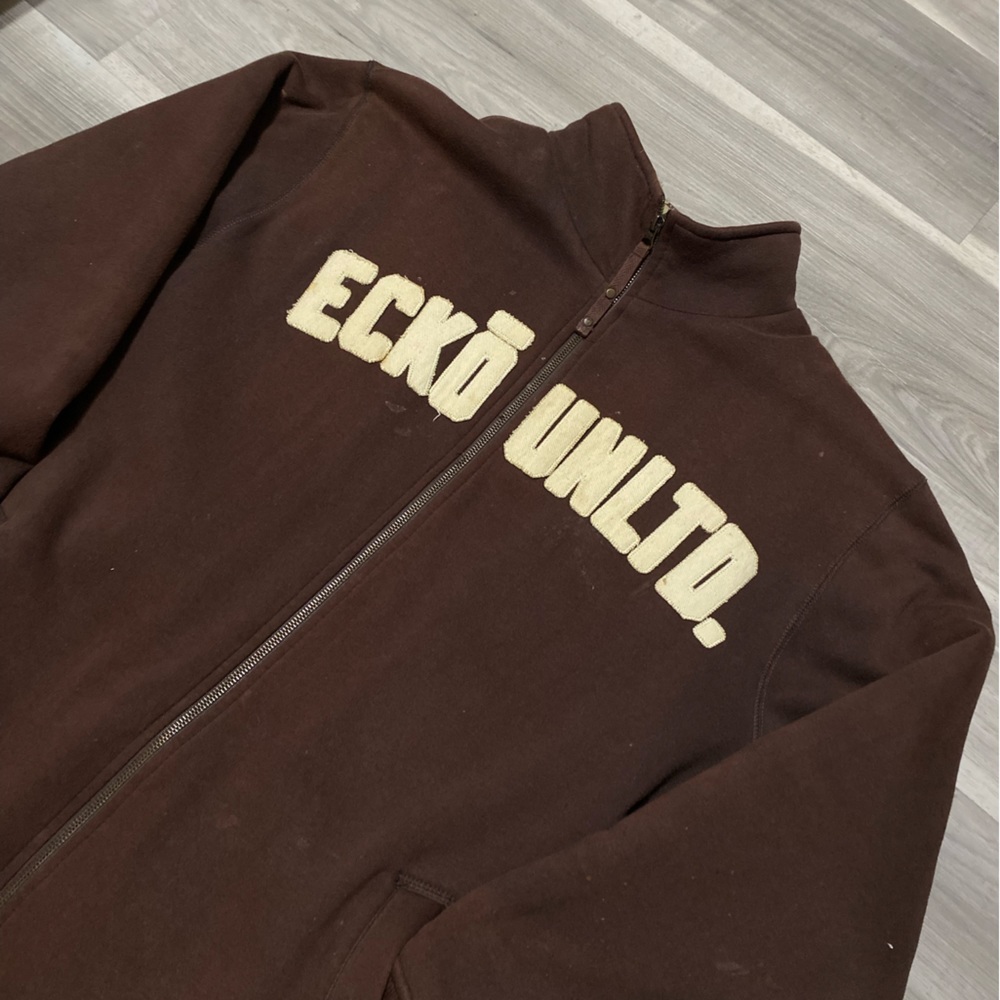 Rare Vintage Ecko Untld Warm zip up jacket